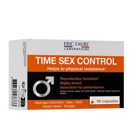 TIME SEX CONTROL за удължаване и подобряване на половия акт х60 таблетки