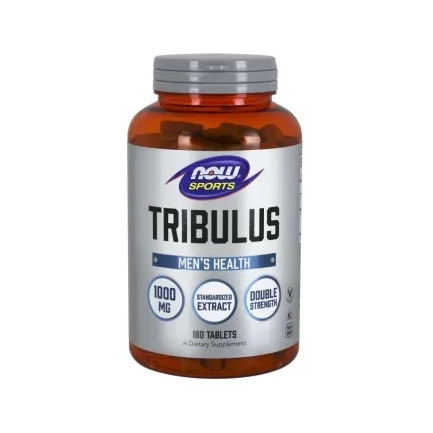 Now Foods Tribulus (Бабини зъби) 1000 mg х180 таблетки