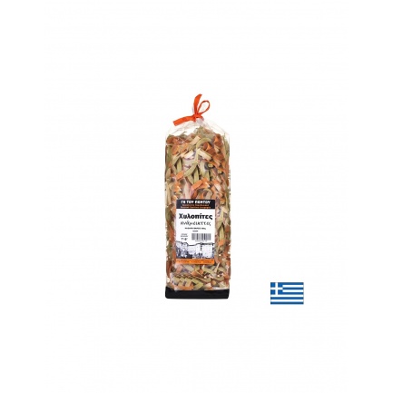 Трицветна критска паста с три вкуса – спанак, домат и чушка, 500 g