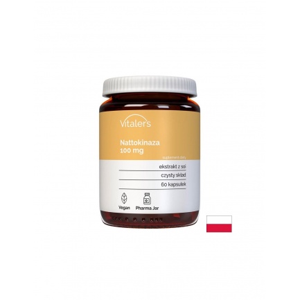 Тромбоза и нарушено кръвообращение - Наттокиназа, 100 mg x 60 капсули