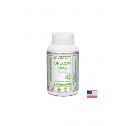 Урукум Бикса (Анато) – Естествен загар и защита на кожата, 415 mg, 500 капсули