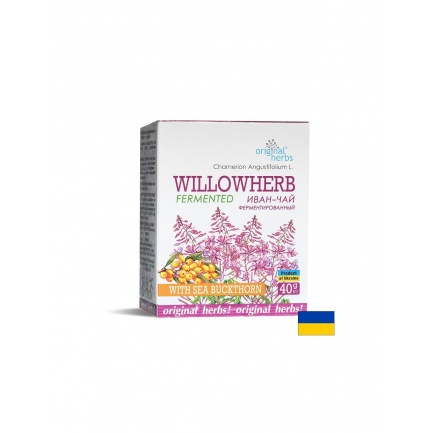 Golden Pharm Върбовка с облепиха (ферментирал чай) – Детокс и имунна подкрепа, 40 g