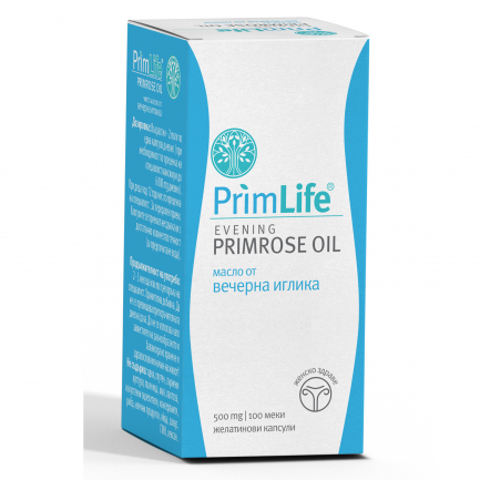 PrimLife Масло от Вечерна иглика 500 mg x100 капсули