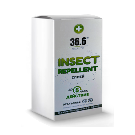 36.6 HEALTH Insect Repellent Спрей за тяло против комари, кърлежи, оси 50 ml