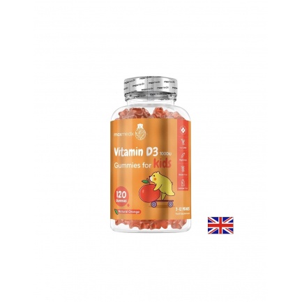 WeightWorld Витамин D3 1000 IU – Кости, имунитет и тонус, 120 желирани таблетки