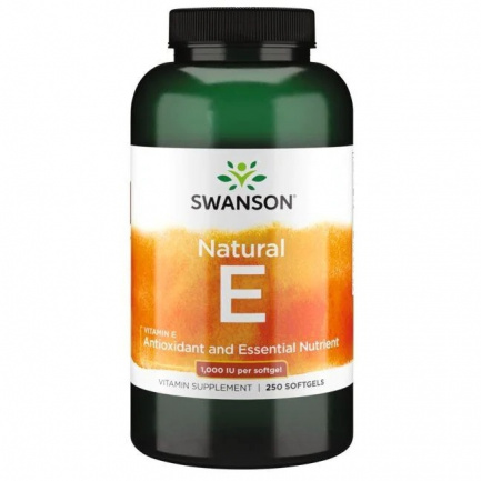 Swanson Натурален витамин Е 671,1 mg х250 капсули SW145