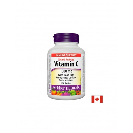 Vitamin C/ Витамин С 1000 mg + Шипка х 150 таблетки с удължено освобождаване