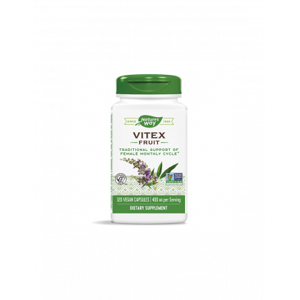 Vitex Fruit/ Витекс (плод) 400 mg x 320 капсули Nature’s Way