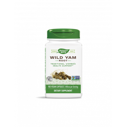 Wild Yam Root/ Див Ям (корен) 425 mg x 180 капсули Nature’s Way