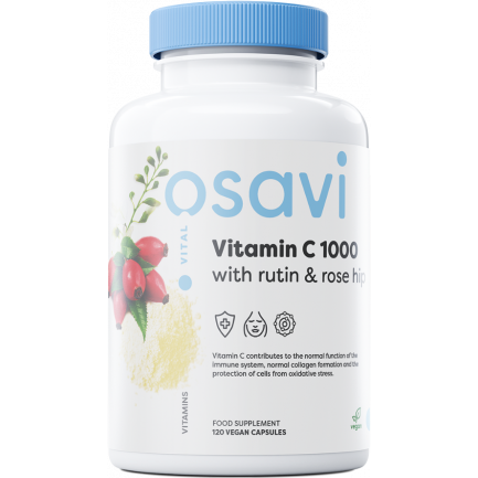 Vitamin C 1000 | with Rutin & Rose Hip х 120 капсули