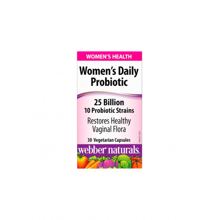 Women’s Daily Probiotic - Пробиотик за Жени 25 млрд. активни пробиотици, 10 щама, 30 капсули