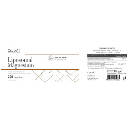 Liposomal Magnesium | LipoCellTech™