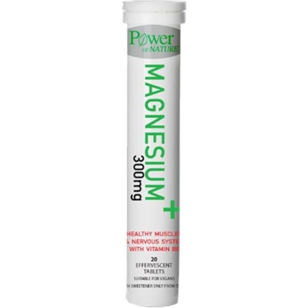 Power of Nature Магнезий 300mg х20 таблетки