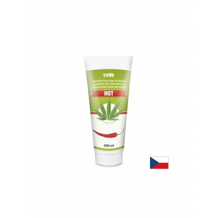 Загряващ балсам с конопено масло – При мускулни и ставни болки, 200 ml