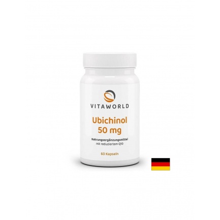 Здраво сърце и енергия - Коензим Q10 (убиквинол),50 mg x 60 капсули