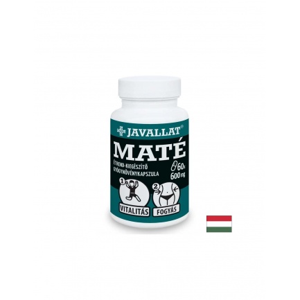 Здравословно отслабване - Йерба Мате, 600 mg x 60 капсули