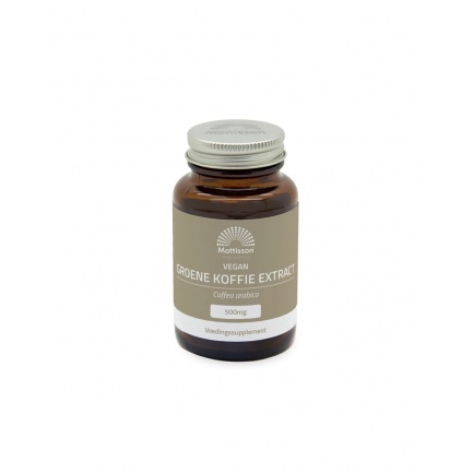 Здравословно отслабване - Зелено кафе, 500 mg x 60 капсули