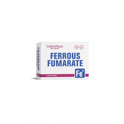 Желязо (фумарат) – При желязодефицитна анемия, 14 mg, 36 таблетки