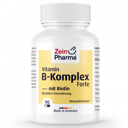 Витамин Б-КОМПЛЕКС / B-COMPLEX Forte - ZeinPharma (90 капс) - Аптеки 36.6