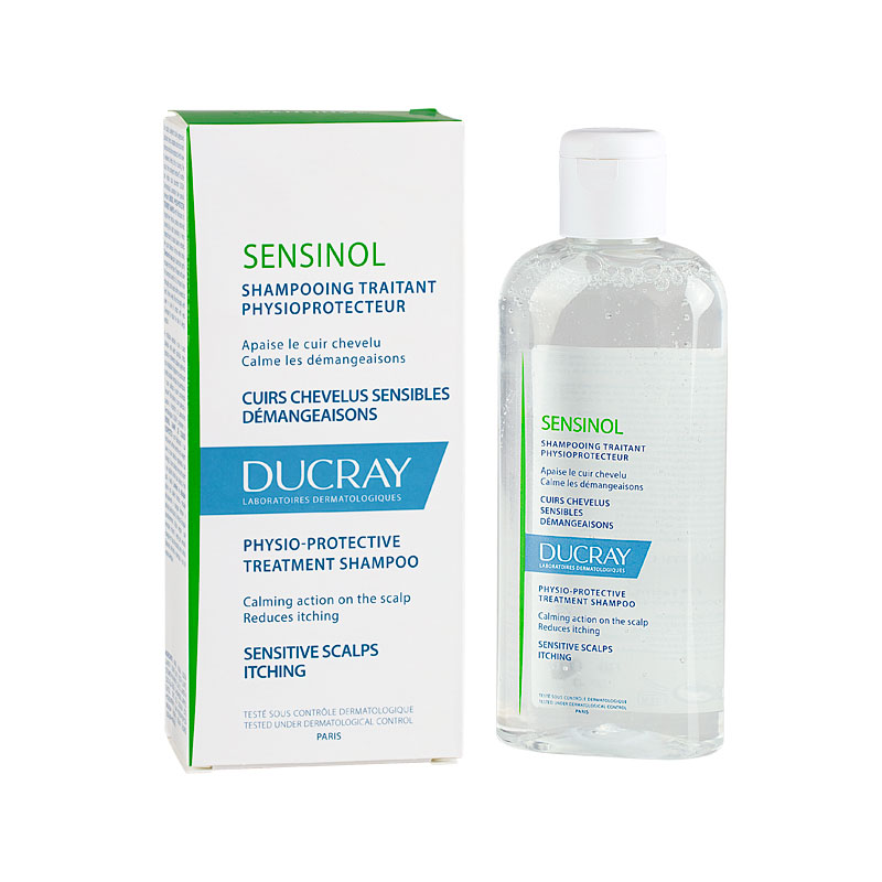 Ducray Sensinol Shampoo For Sensitive Scalp / Дюкре Сенсинор Успокояващ .