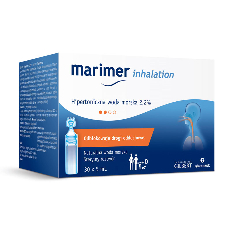 Маример за инхалации 2.2% 30 х5 ml - Аптеки 36.6