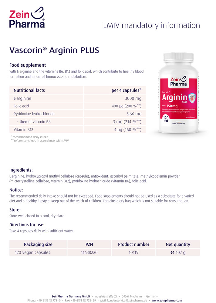 Vascorin Zeinpharma